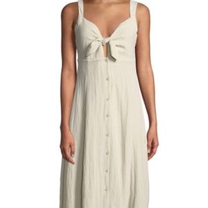 ASTR Front Tie Midi Dress